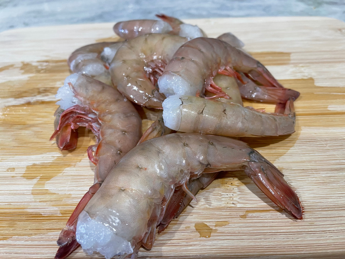 Colossal Brown Shrimp-10/15 Shell On 5 Lb Block Only